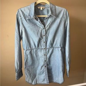 Denim Long Sleeve Cabi Shirt